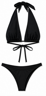 BIKINI ISCHIA - Wide Triangle Halter Set